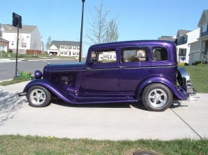 Brake repair job at Rad Air in Garfield Heights, Ohio. 1933 Dodge