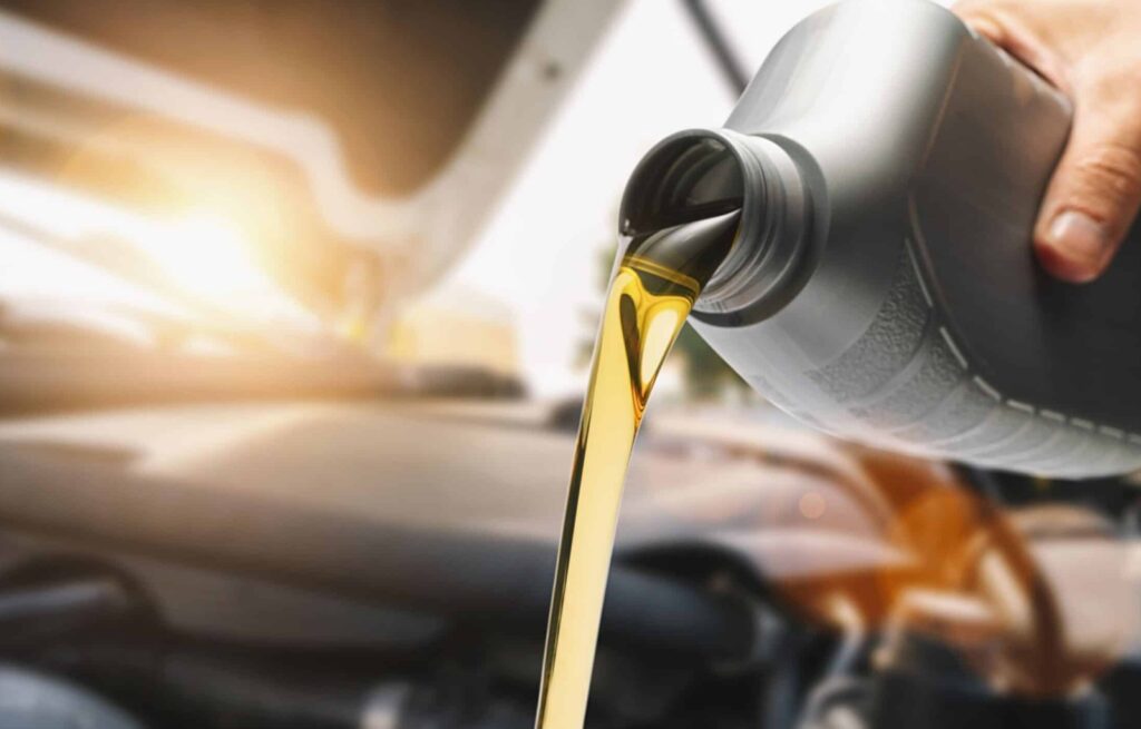 oil change in cars